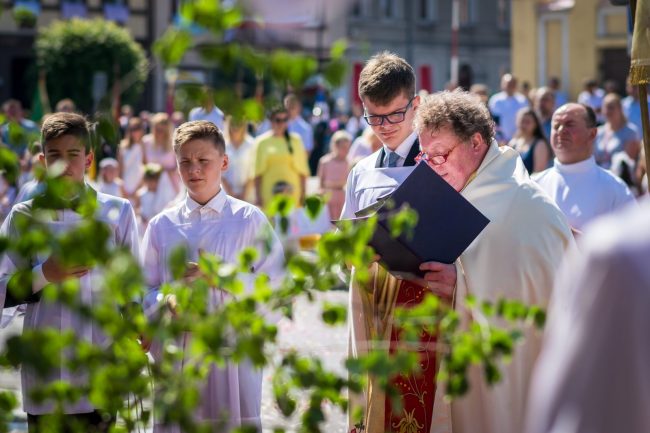 Uroczystość Najświętszego Ciała i Krwi Chrystusa Parafia Krobia