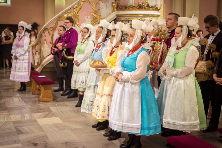 Dożynki parafia Krobia 2018