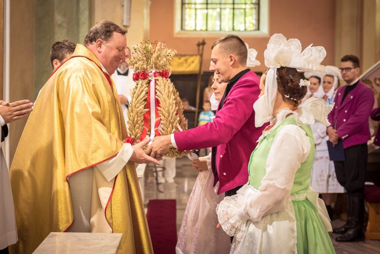 Dożynki parafia Krobia 2018