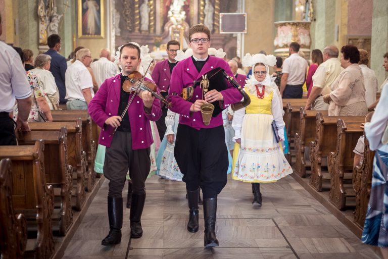 Dożynki parafia Krobia 2018