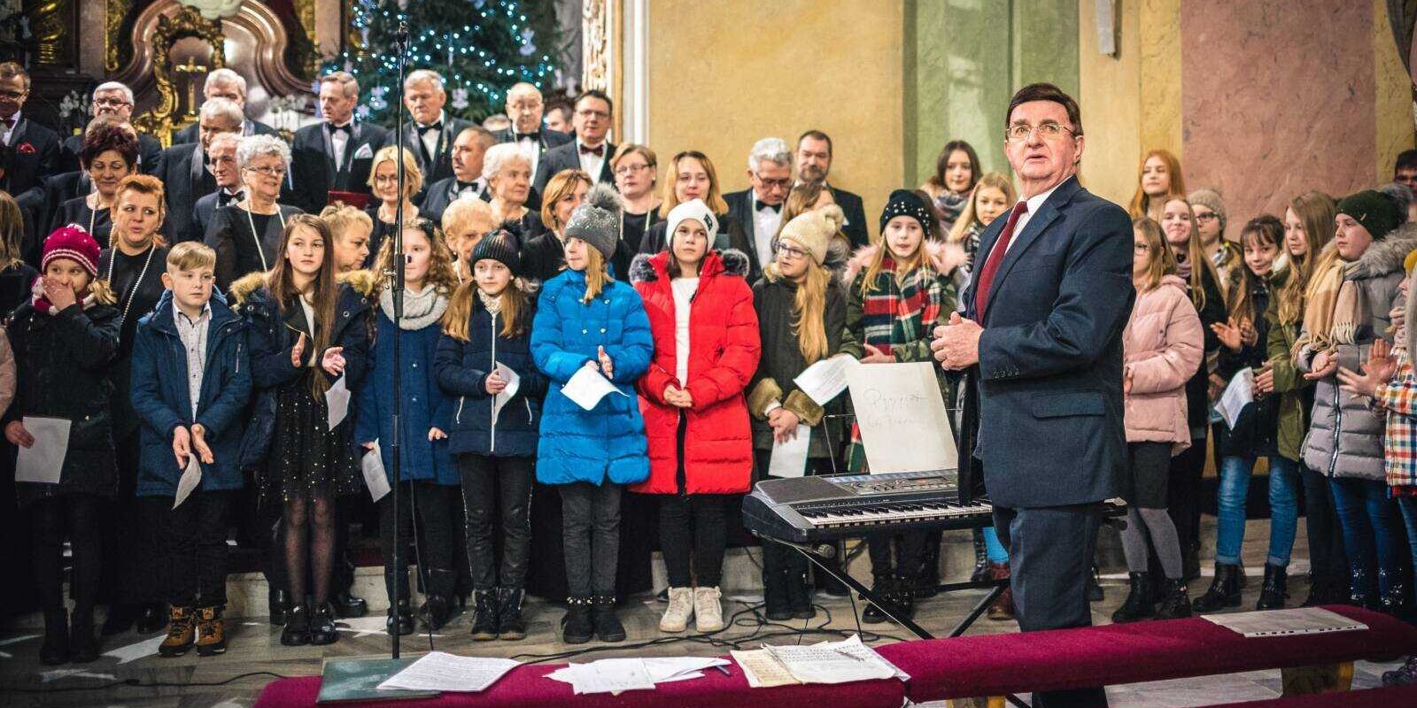 Koncert kolęd. Parafia Krobia 2019