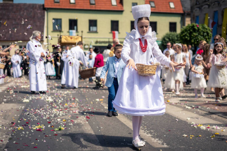 Mała Biskupianka na rynku w Krobi w Gminie Krobia 2021