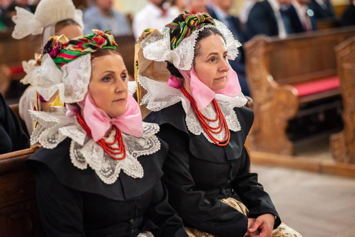 Poświęcenie pomnika św. Jana Nepomucena w Krobi