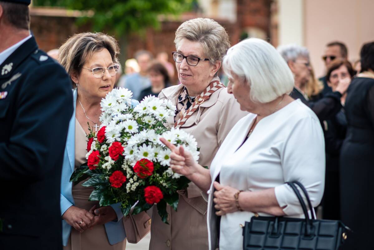 Poświęcenie pomnika św. Jana Nepomucena w Krobi
