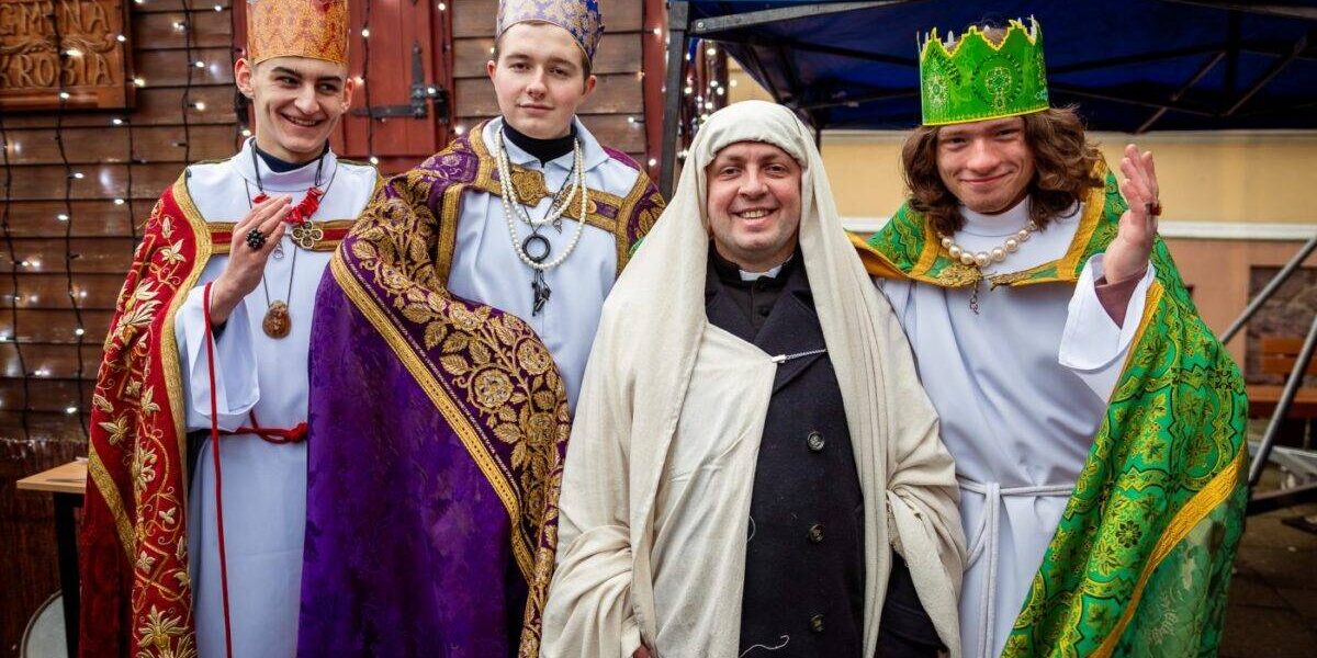 Orszak Trzech Króli w Parafia Krobia