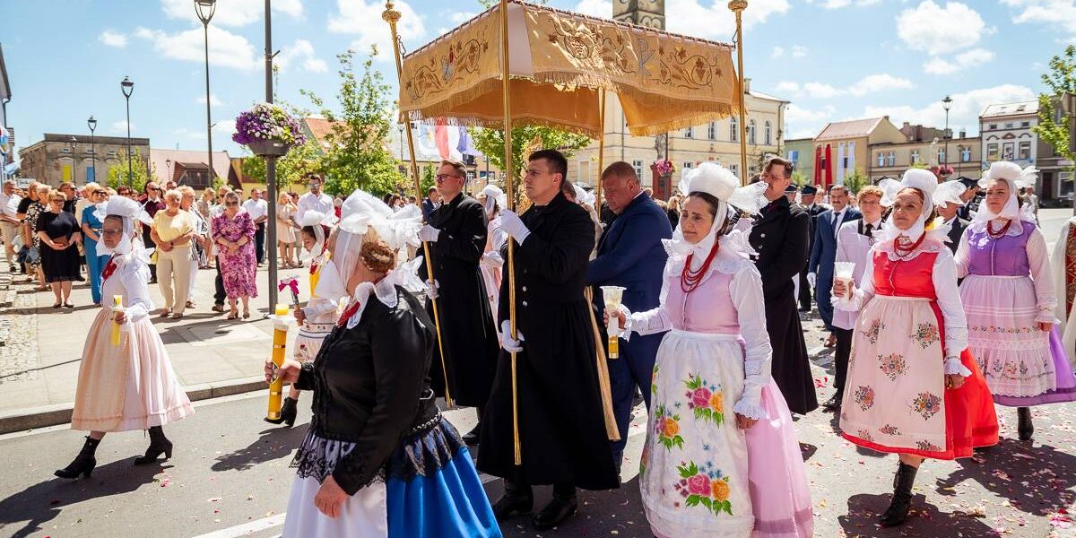Boże Ciało w parafii pw. św. Mikołaja w Krobi