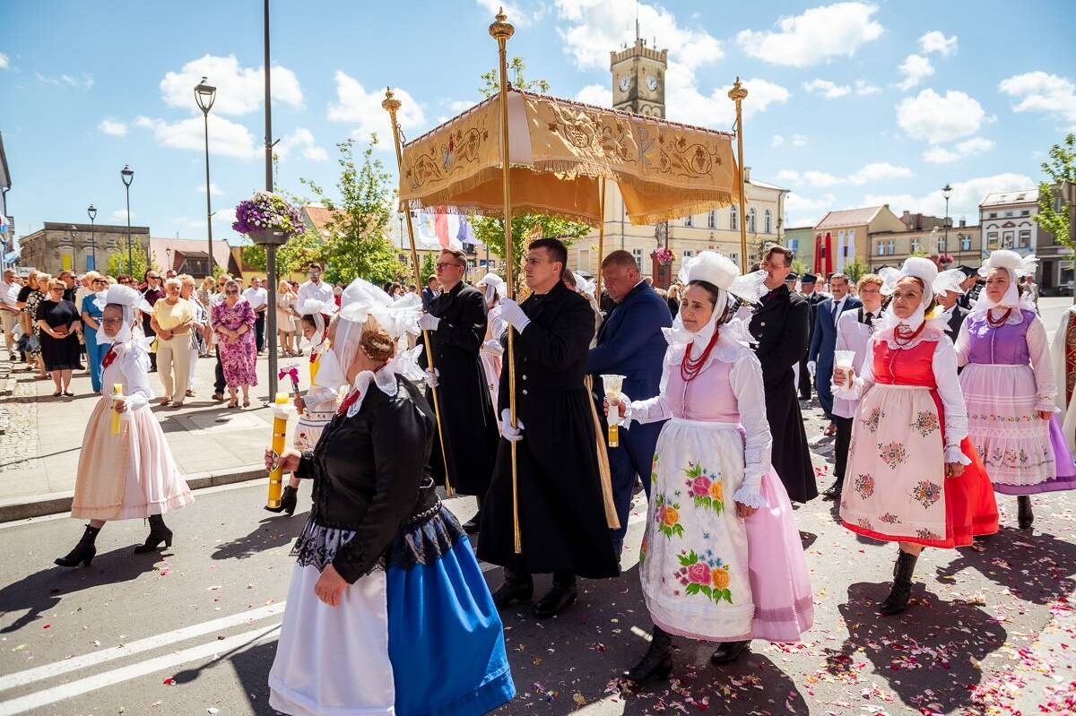 Boże Ciało w parafii pw. św. Mikołaja w Krobi